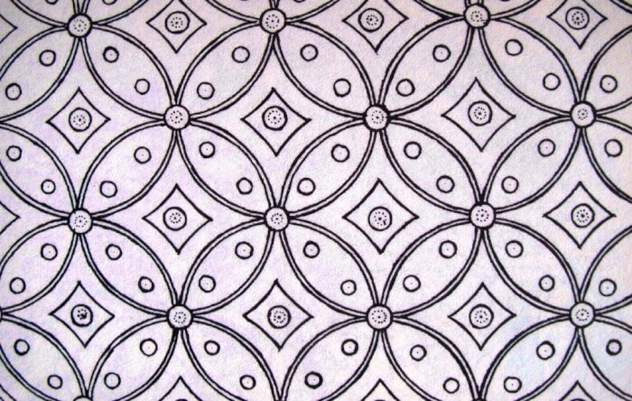 Detail Gambar Batik Geometris Nomer 3