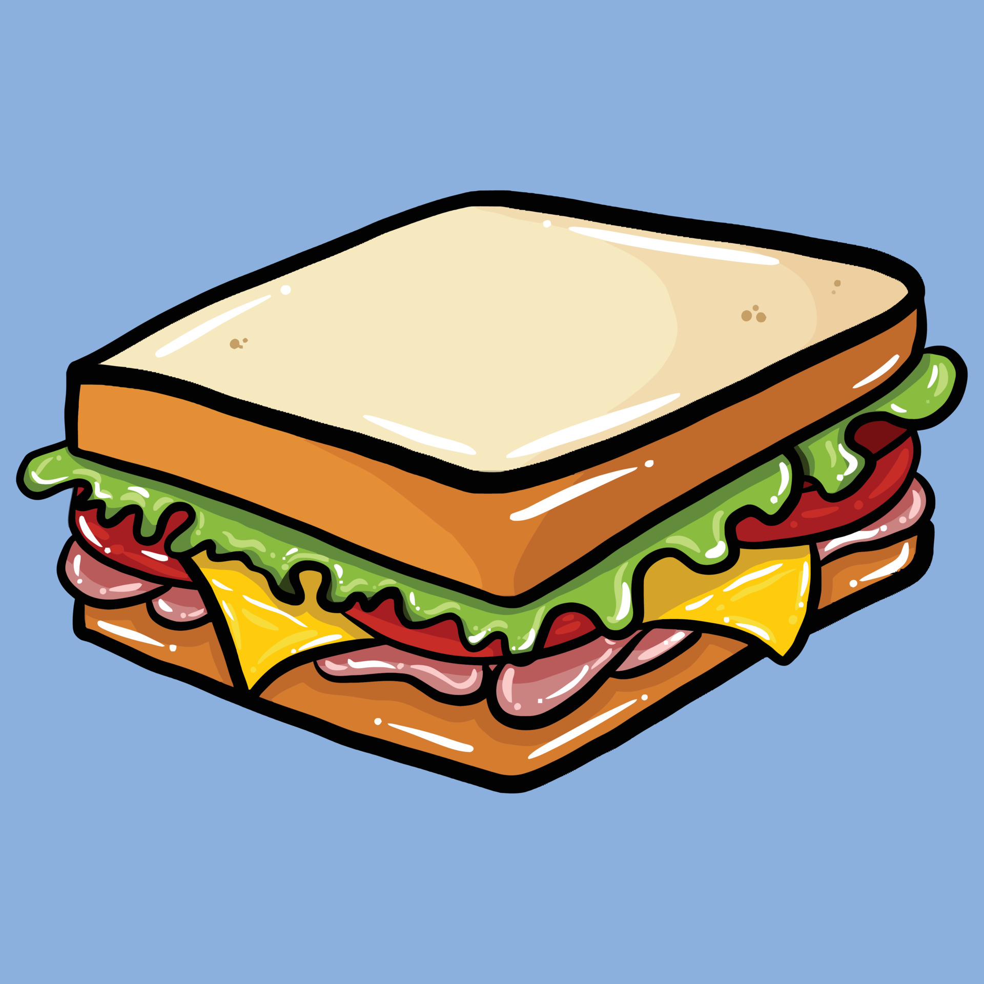 Detail Sandwich Comic Nomer 5
