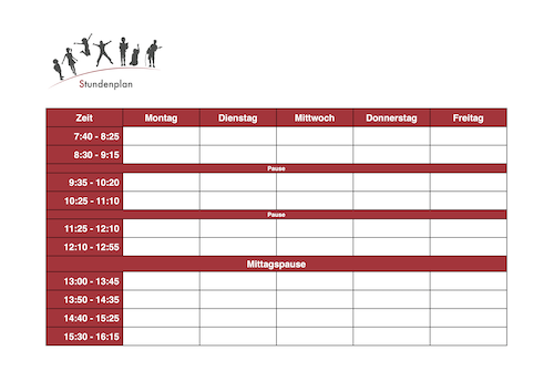 Detail Stundenplan Bilder Nomer 26