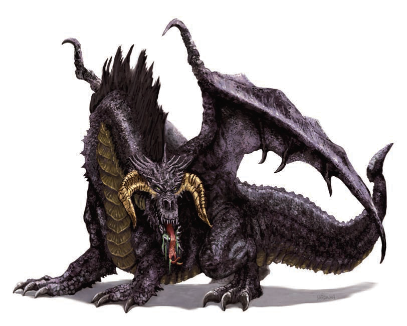 Black Dragon Wyrmling Dnd 5e - KibrisPDR