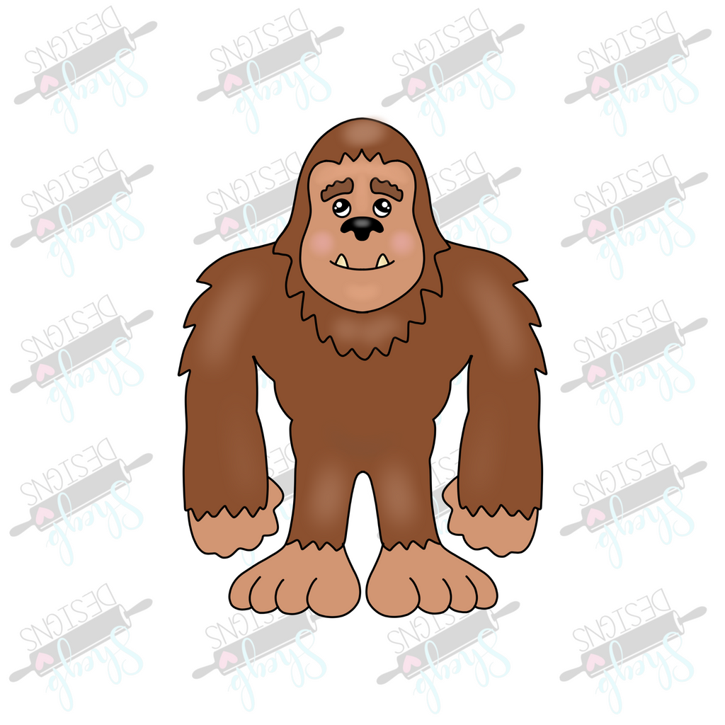 Detail Clipart Bigfoot Nomer 15