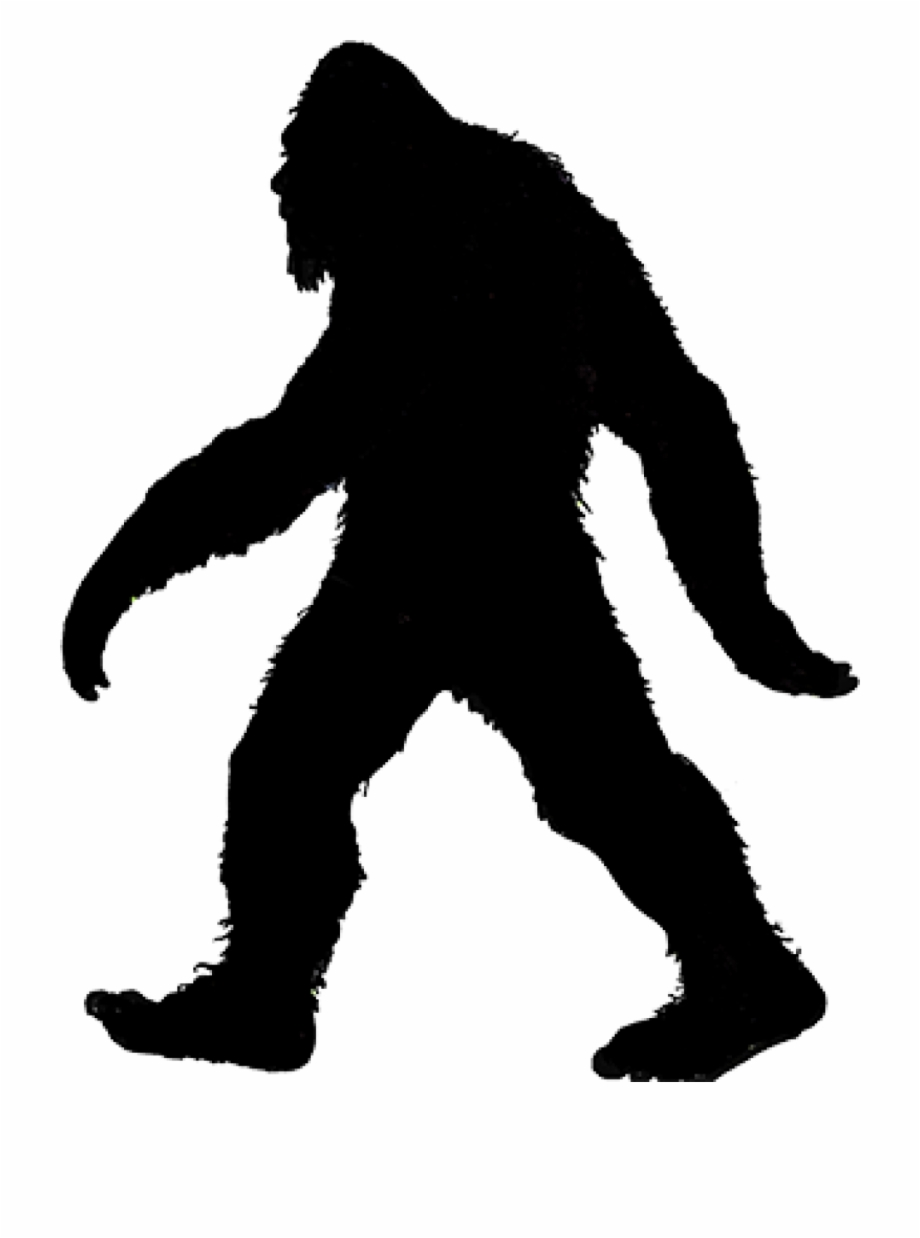 Detail Clipart Bigfoot Nomer 6