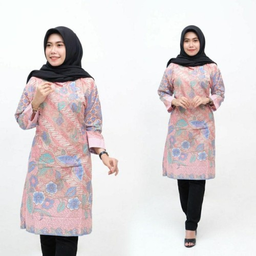 Detail Gambar Batik Kerja Wanita Modern Nomer 42