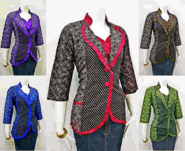 Detail Gambar Batik Kerja Wanita Modern Nomer 52