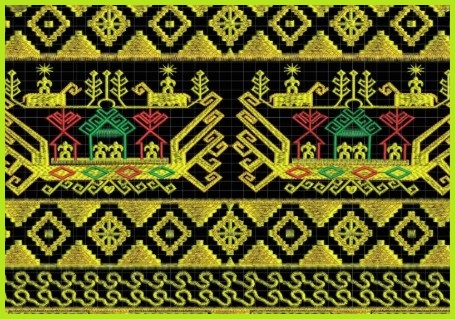 Detail Gambar Batik Lampung Yang Mudah Digambar Nomer 44