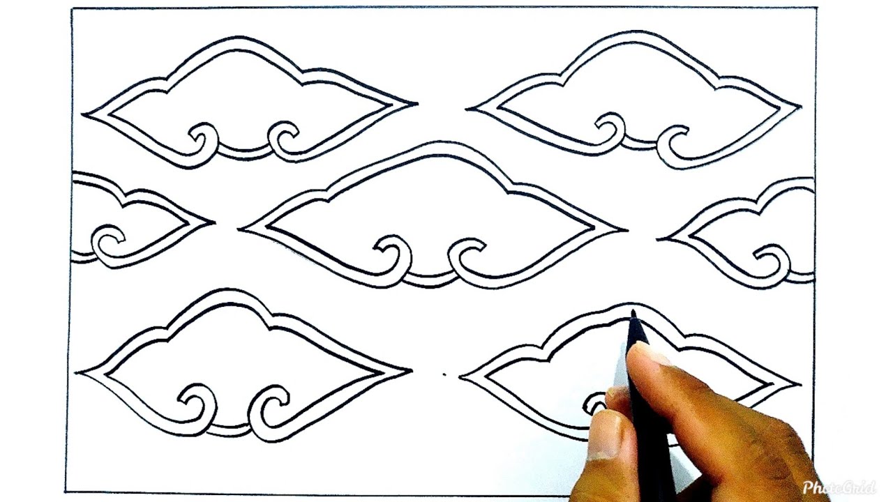 Detail Gambar Batik Mega Mendung Yang Mudah Nomer 4