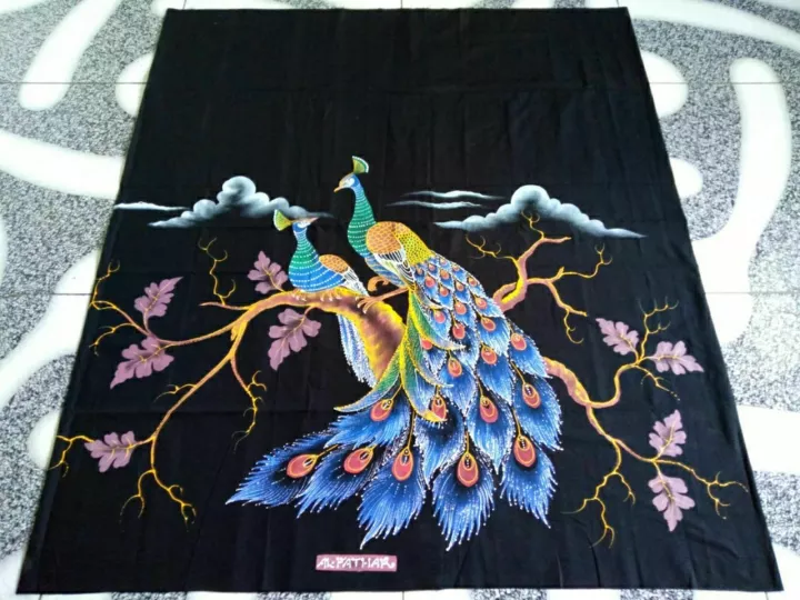 Detail Gambar Batik Merak Nomer 8