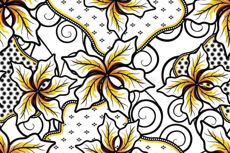 Detail Gambar Batik Motif Bunga Simple Nomer 24