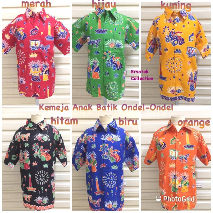 Detail Gambar Batik Ondel Ondel Nomer 45