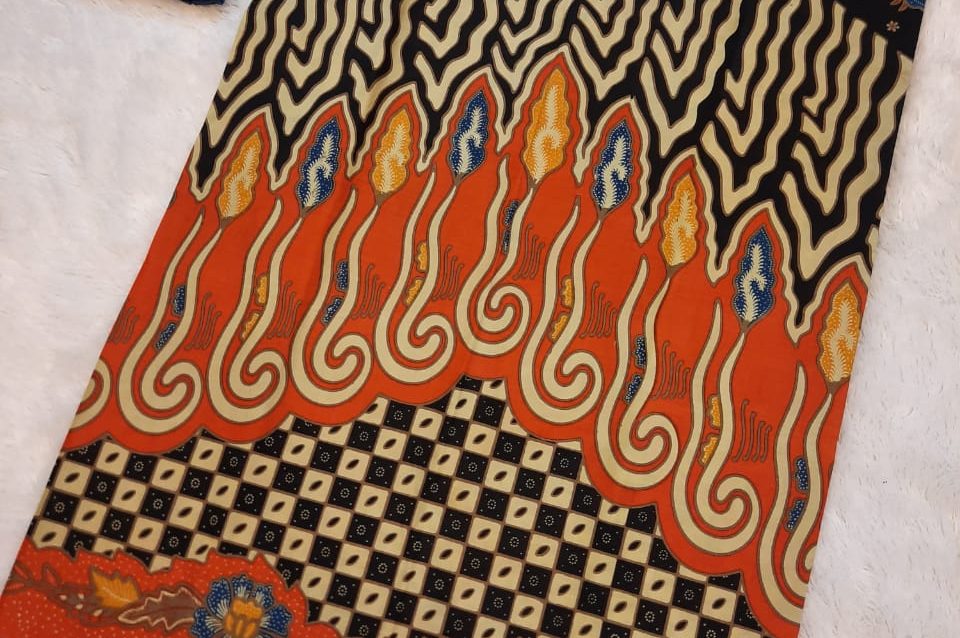 Detail Gambar Batik Sablon Nomer 24