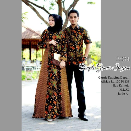 Detail Gambar Batik Sarimbit Modern Nomer 13