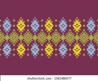 Detail Gambar Batik Songket Nomer 14