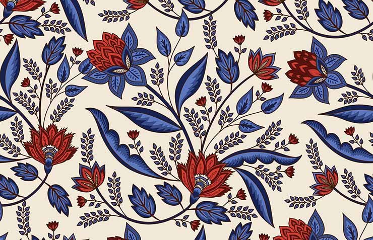 Detail Gambar Batik Tema Bunga Nomer 45
