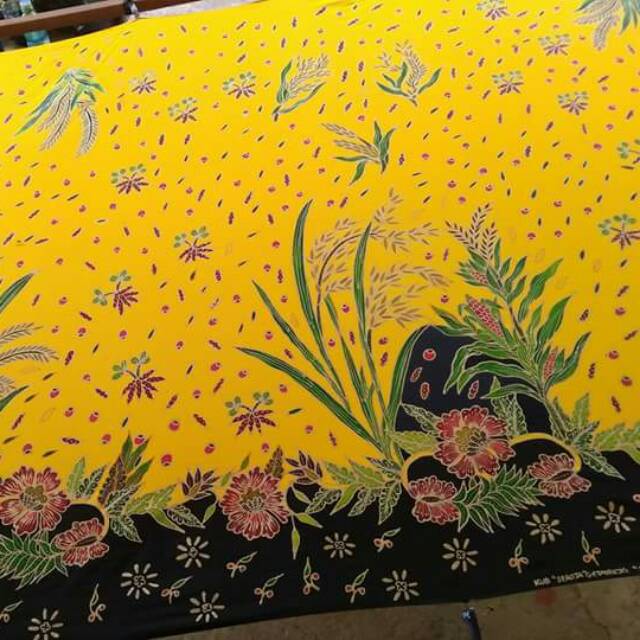 Detail Gambar Batik Tulis Motif Bunga Nomer 3