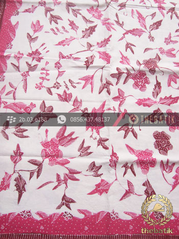 Detail Gambar Batik Tulis Motif Bunga Nomer 27