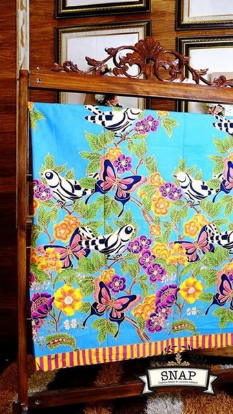 Detail Gambar Batik Tulis Motif Bunga Nomer 54