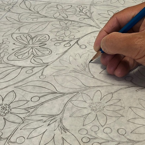Detail Gambar Batik Tulis Pensil Nomer 16
