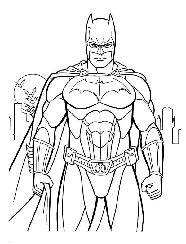 Detail Gambar Batman Hitam Putih Nomer 7