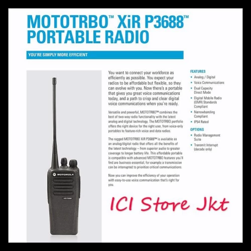 Detail Gambar Battery Radio Ht Motorola Xrip 3688 Nomer 15