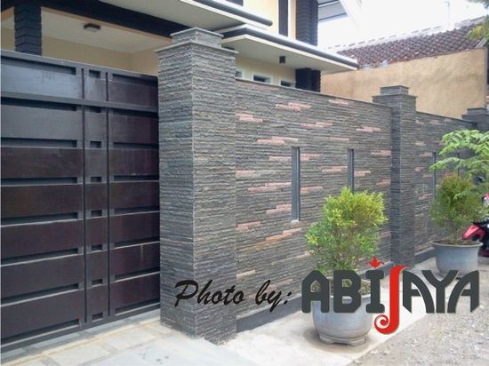 Detail Gambar Batu Alam Untuk Pagar Rumah Nomer 13