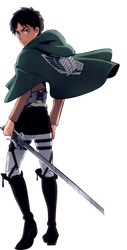 Detail Levi Ackerman Render Nomer 12