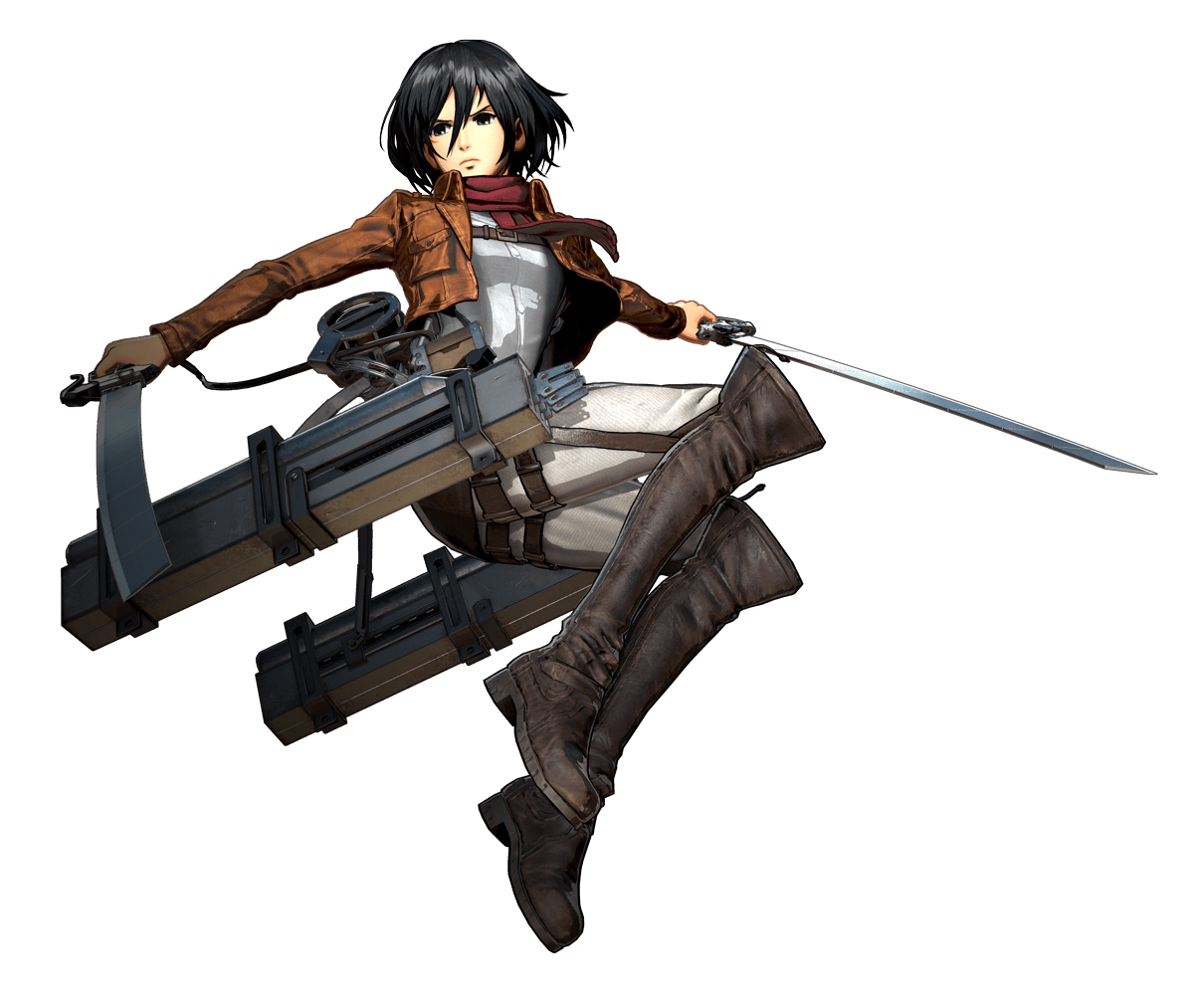 Detail Levi Ackerman Render Nomer 14
