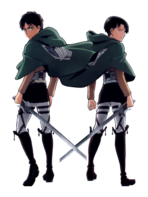 Detail Levi Ackerman Render Nomer 16