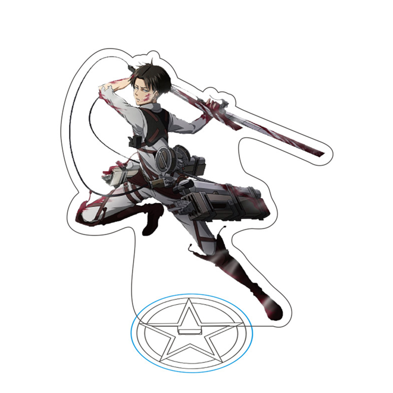 Detail Levi Ackerman Render Nomer 19