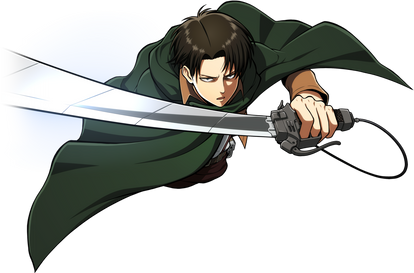 Detail Levi Ackerman Render Nomer 21