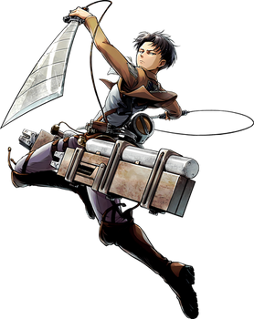 Detail Levi Ackerman Render Nomer 29