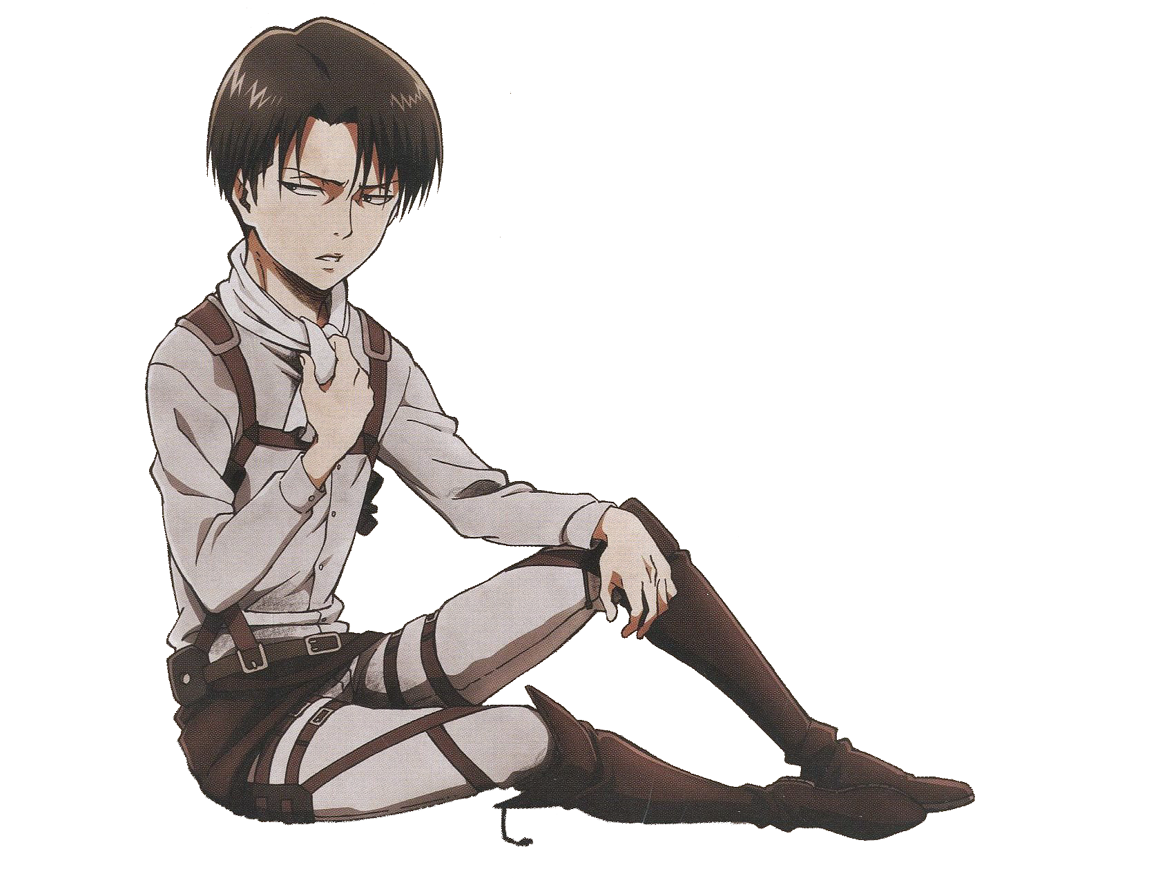 Detail Levi Ackerman Render Nomer 6