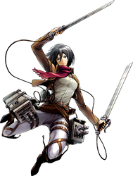 Detail Levi Ackerman Render Nomer 8