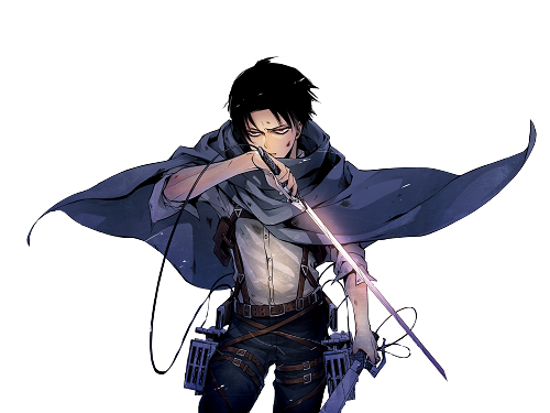 Detail Levi Ackerman Render Nomer 9