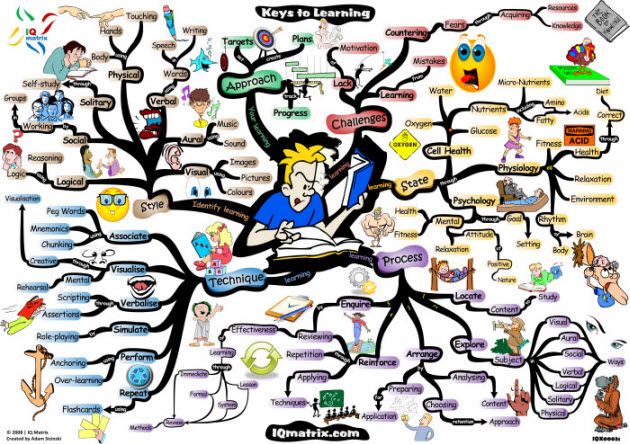 Detail Mind Map Matrix Nomer 4