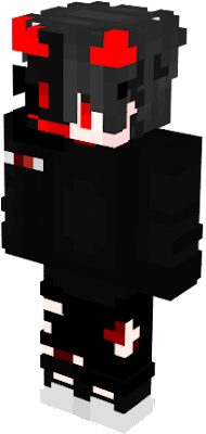 Detail Minecraft Demon Skin Nomer 11