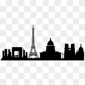 Detail Paris Skyline Silhouette Nomer 13