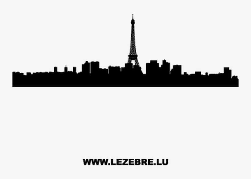 Detail Paris Skyline Silhouette Nomer 14