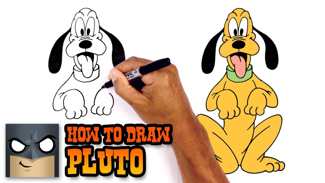 Detail Pluto Hund Zeichnen Nomer 10