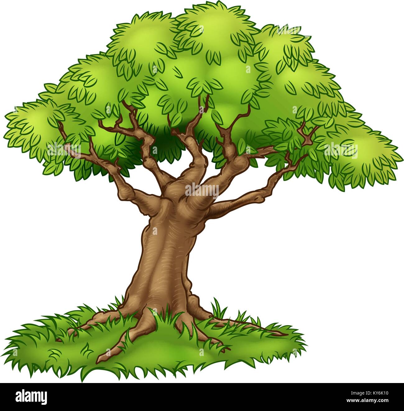 Detail Tree Cartoon Pic Nomer 6