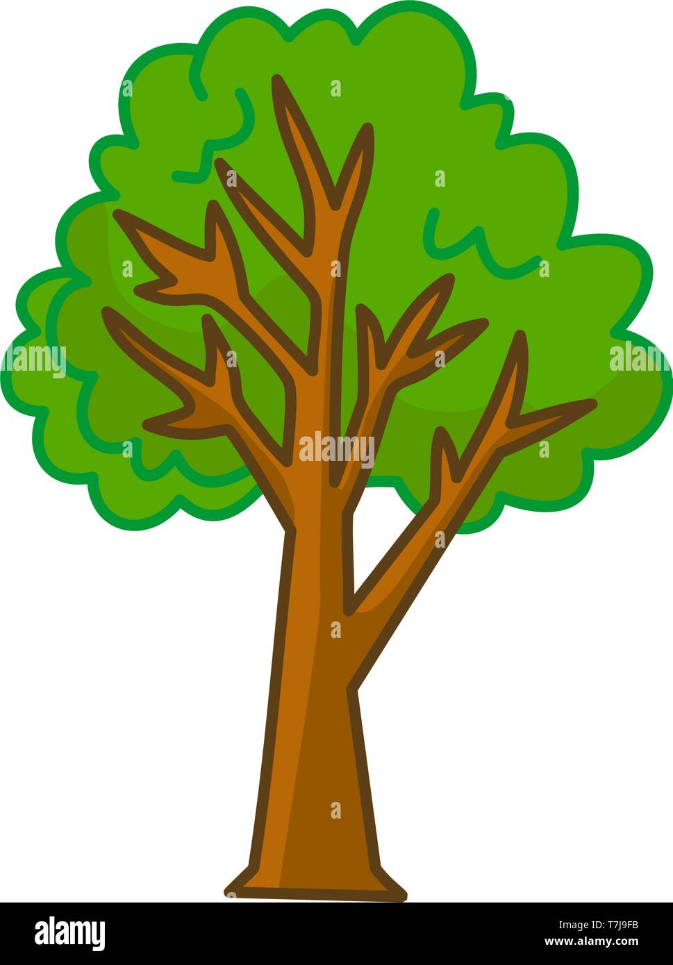 Detail Tree Cartoon Pic Nomer 22