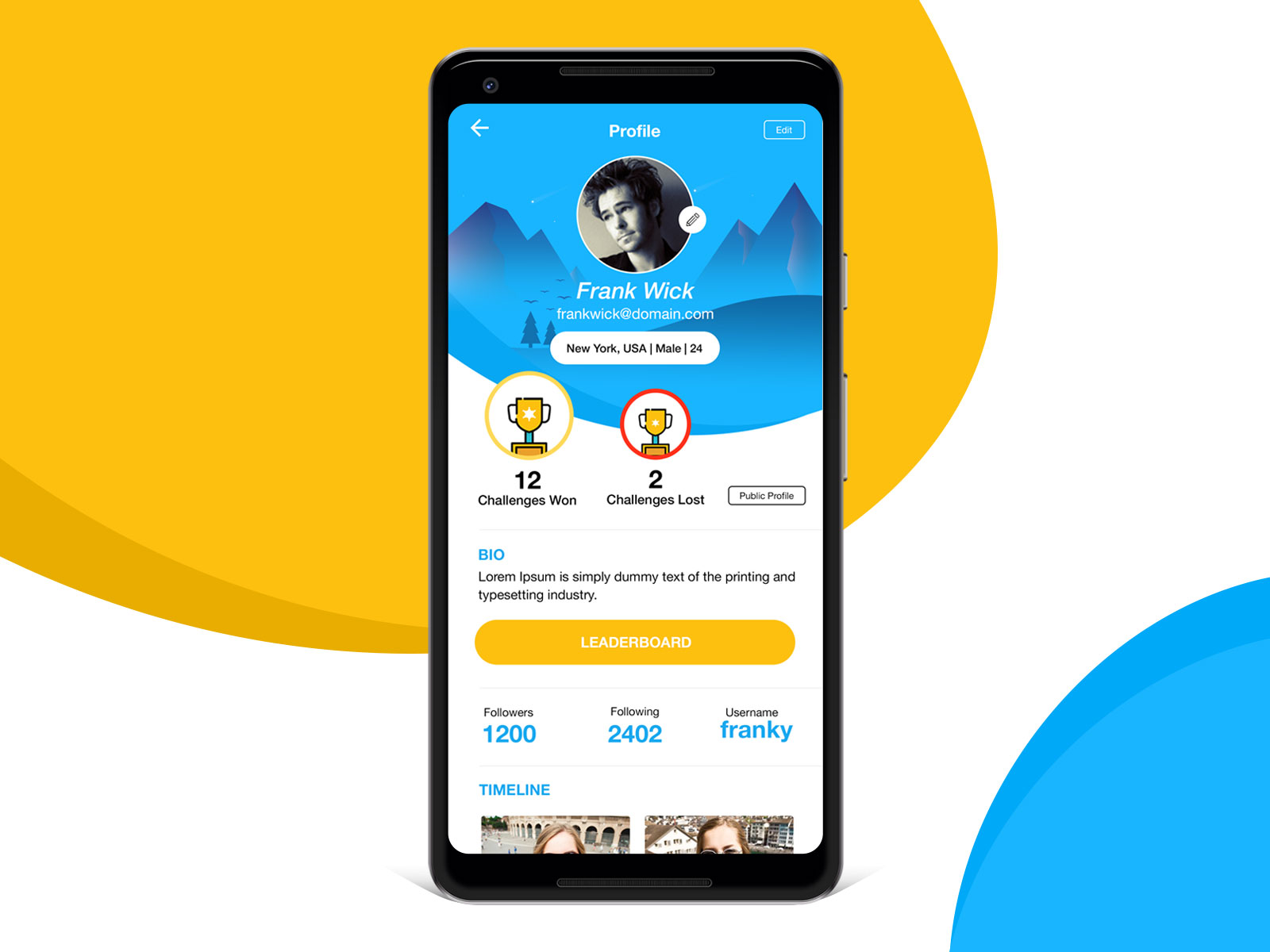 Detail Edit Profile Ui Nomer 25