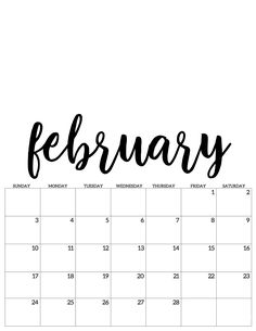 Februar Kalender - KibrisPDR