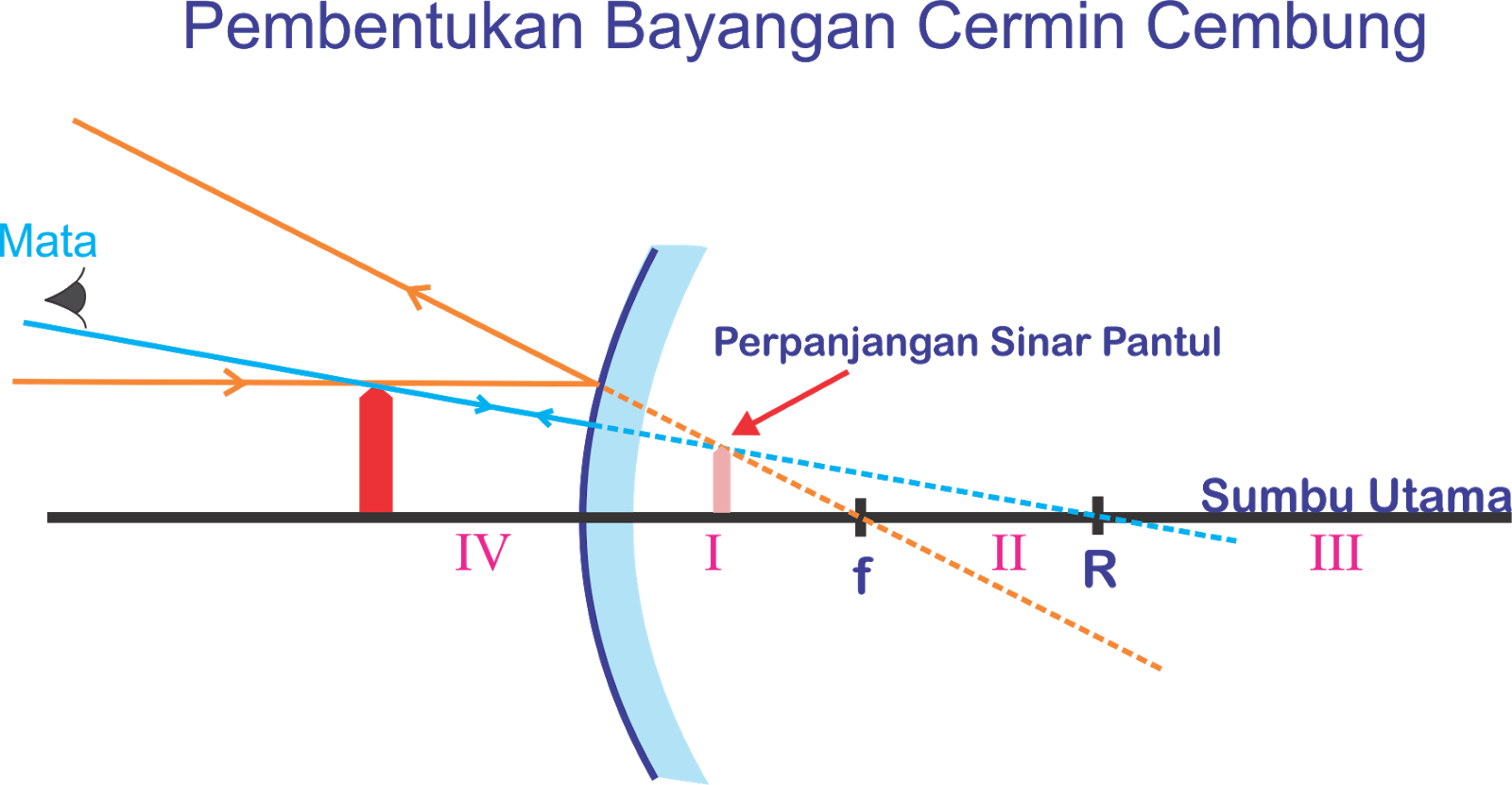 Detail Gambar Bayangan Cermin Cekung Nomer 32