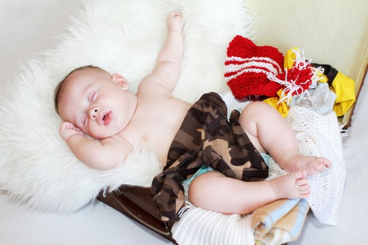 Detail Gambar Bayi Tidur Nomer 32