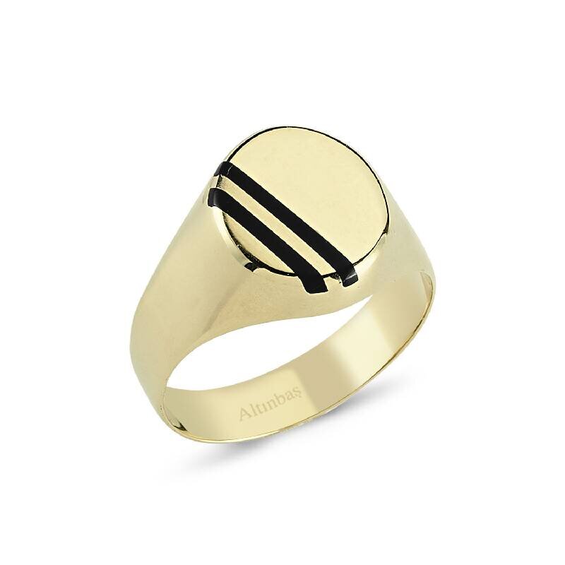 Detail Ring Am Mittelfinger Mann Nomer 14