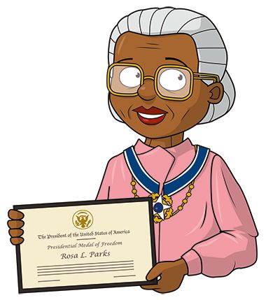 Detail Cartoon Rosa Parks Nomer 8