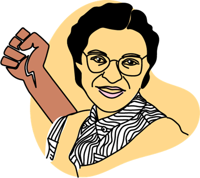 Detail Cartoon Rosa Parks Nomer 13