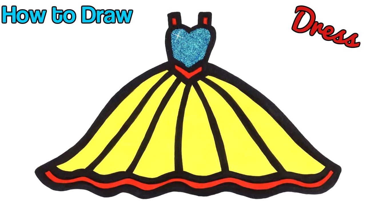 Detail Disney Dress Drawing Nomer 3