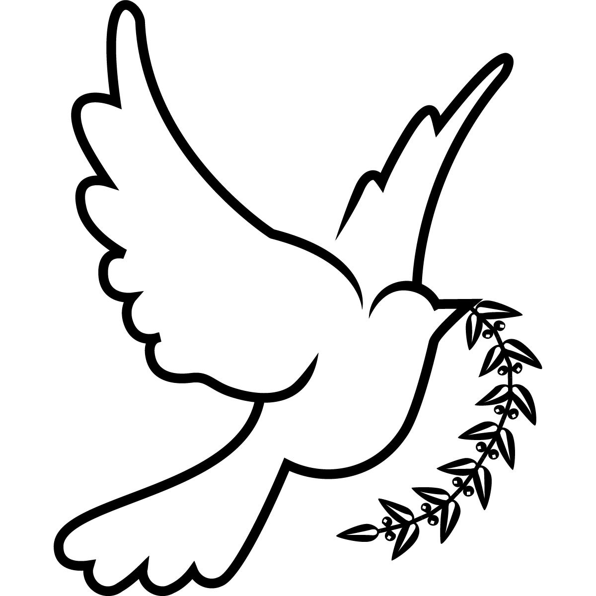 Detail Dove Drawing Nomer 9