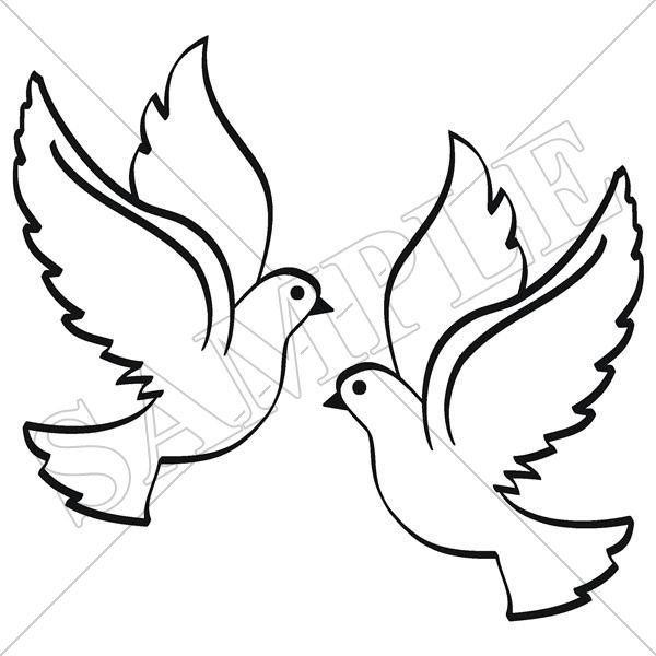 Detail Dove Drawing Nomer 14